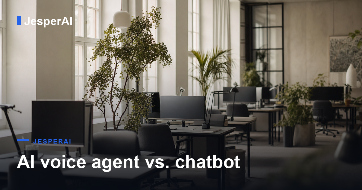 AI voice agent vs. chatbot: hvad virker for B2B-leads?