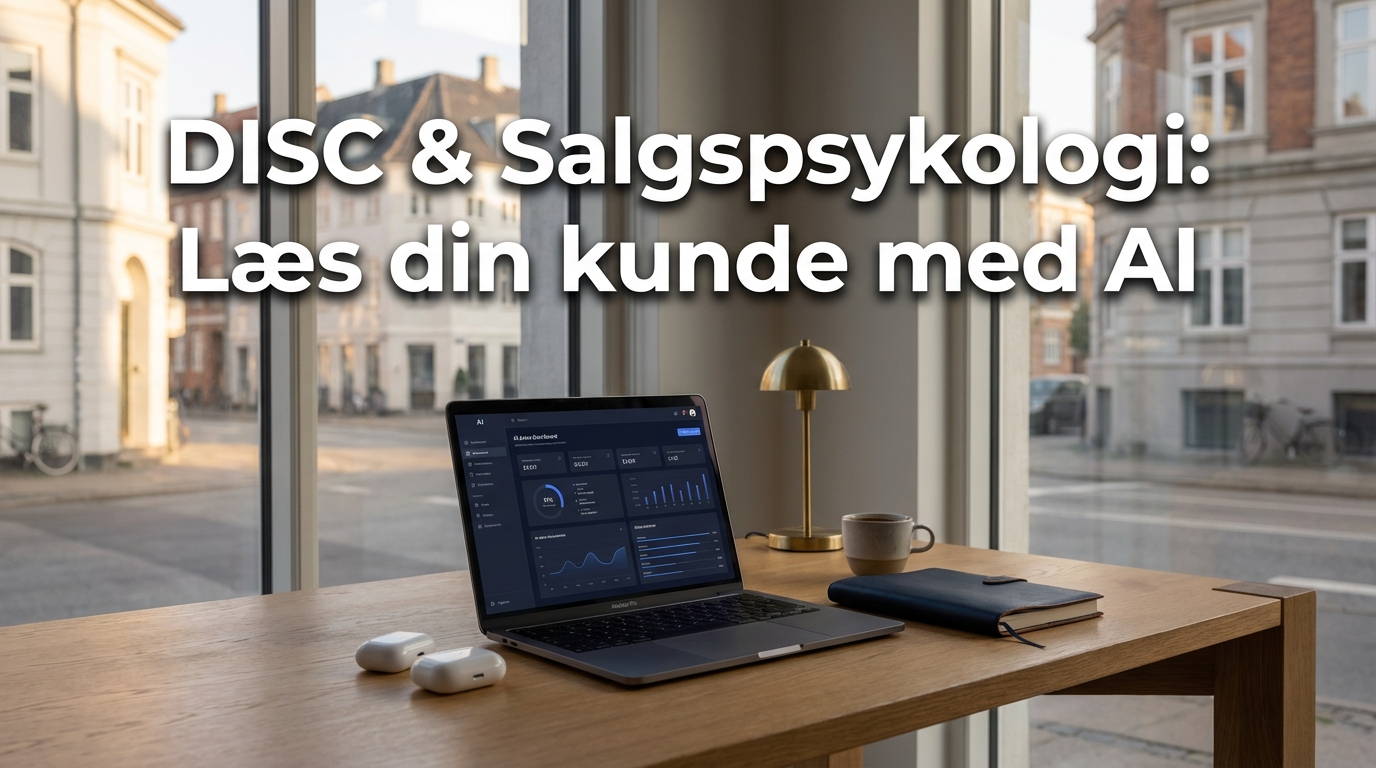 Få styr på D.I.S.C: AI der forstår dine kunder