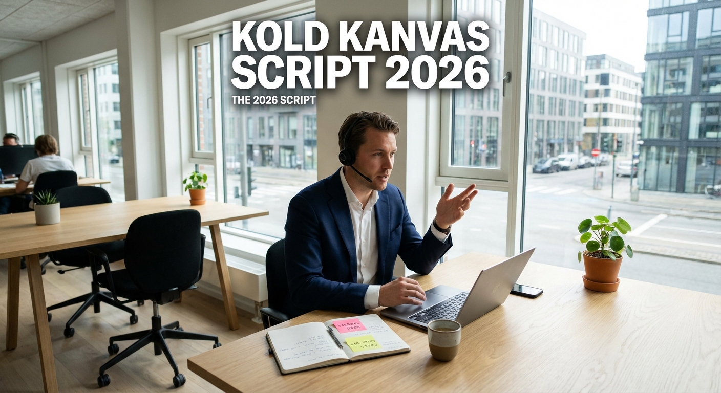 Kold Kanvas Script 2026: Opgrader dit salg nu