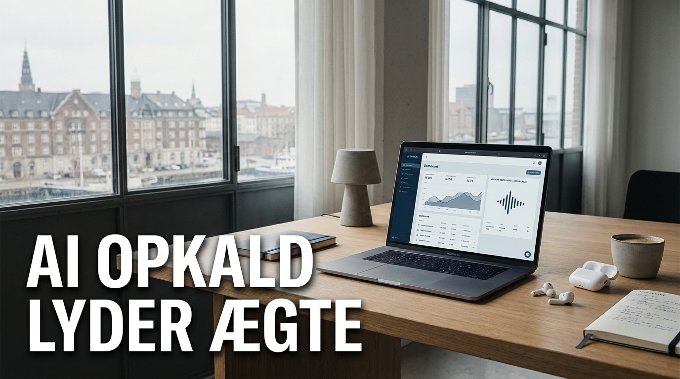Skalér personlige opkald: Sådan lyder JesperAI ikke som en robot