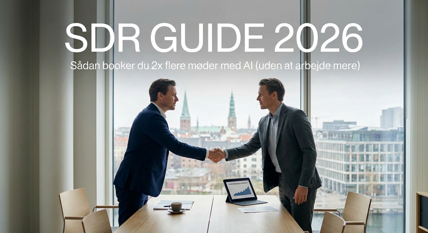 Book 2x Flere Møder med AI: SDR Guide 2026